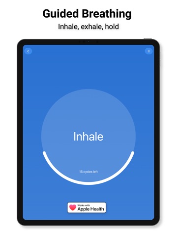 iBreathe – Relax and Breathe iPad screenshot