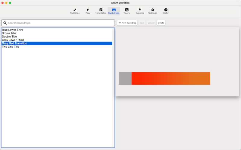 App screenshot