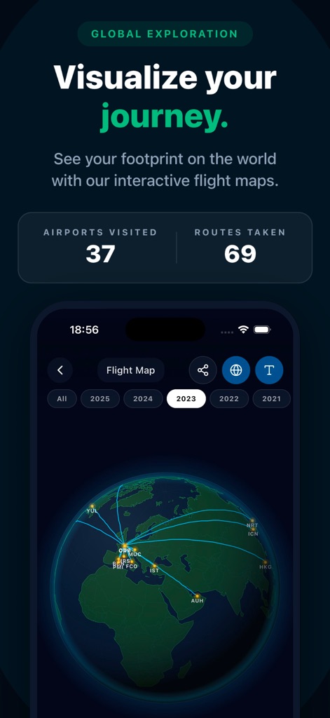 FlightLog – Flight Stats - Travel App | MWM