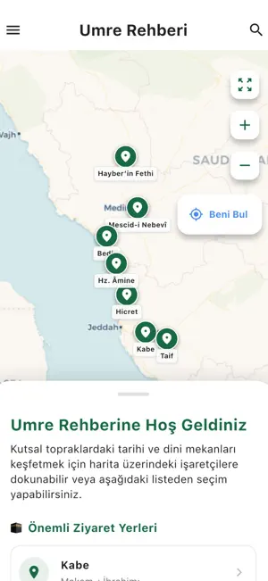 Umrah Guide - Umre Rehberim screenshot 1