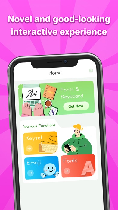Neo Fonts Pro: Finger Dance Screenshot