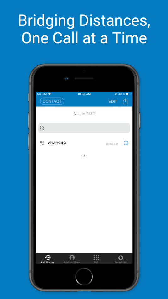 #4. CONTAQT Softphone (iOS) 由: RESHETCALL LTD