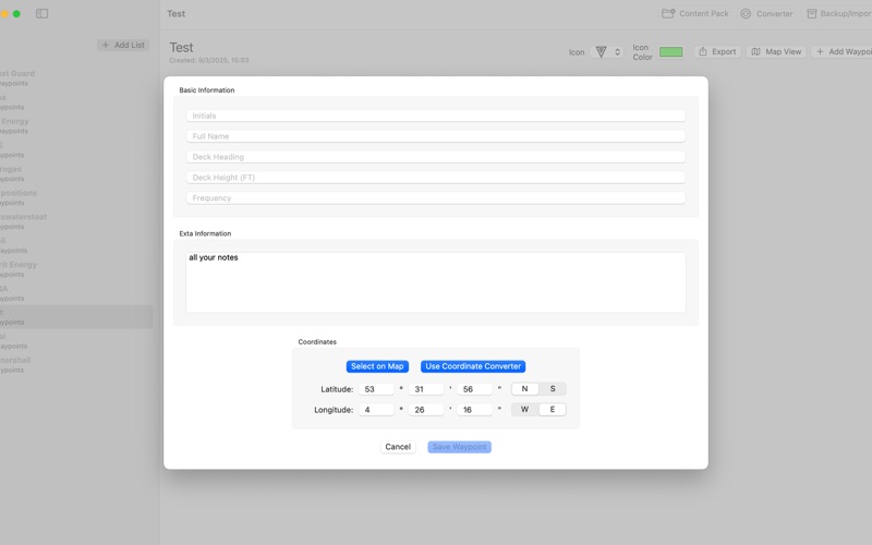 Waypoint Creator pro screenshot 3