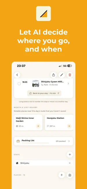 Megurio - Trip Planner screenshot 4