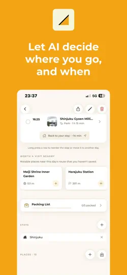 Megurio - Trip Planner iPhone Ekran Görüntüsü 4