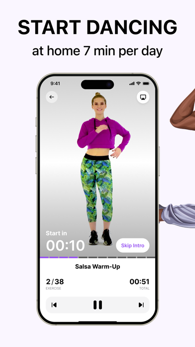 Organic Dance: Weight Loss App Screenshot