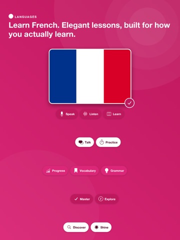 Learn French - AuraLingo iPad screenshot