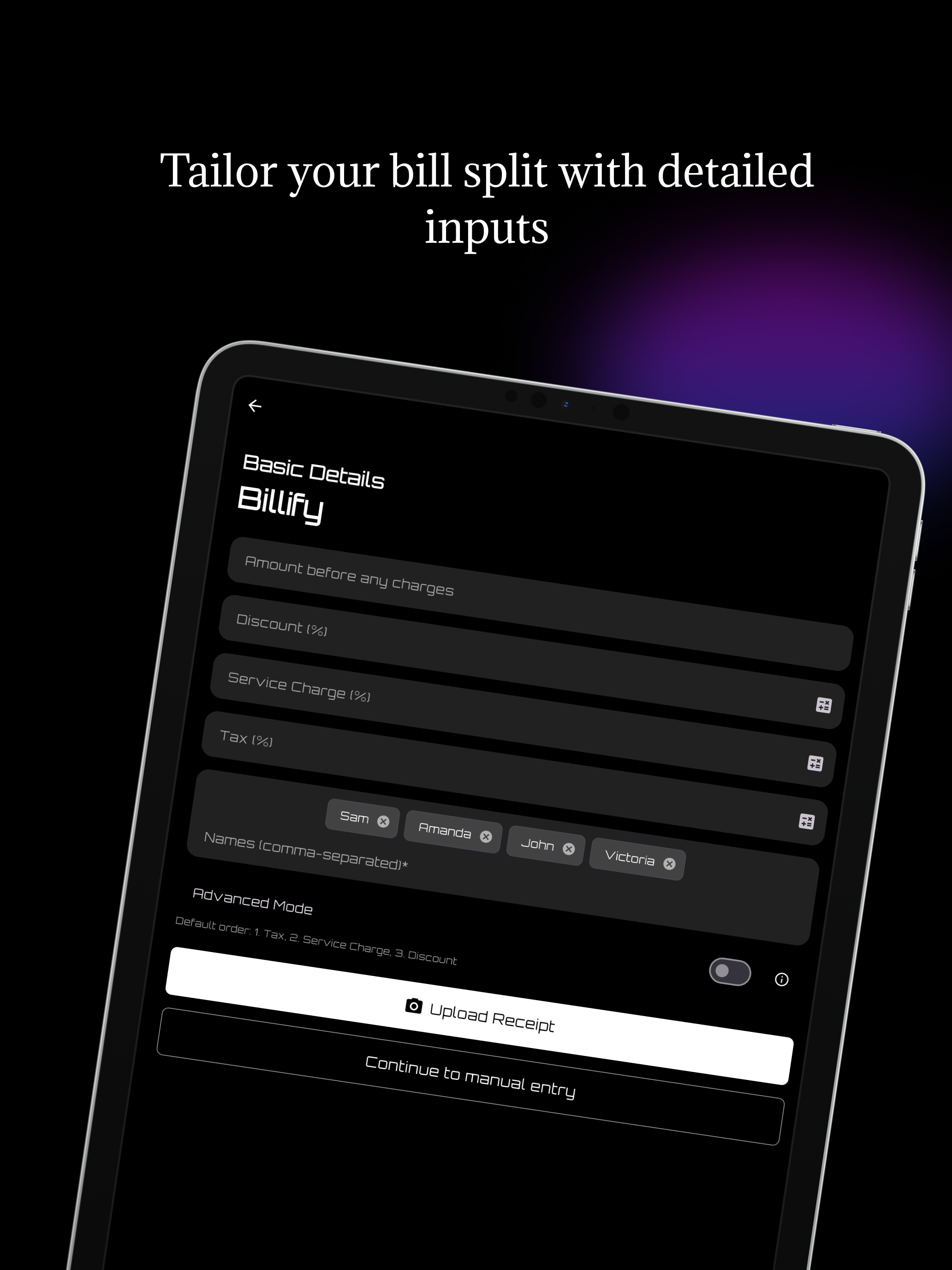Billify: Smart Bill Split screenshot 7