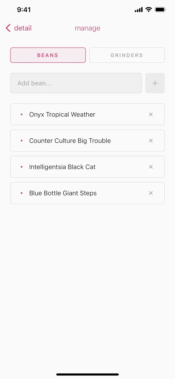 Screenshot #3 pour Espresso Tracker (e3f7ed)