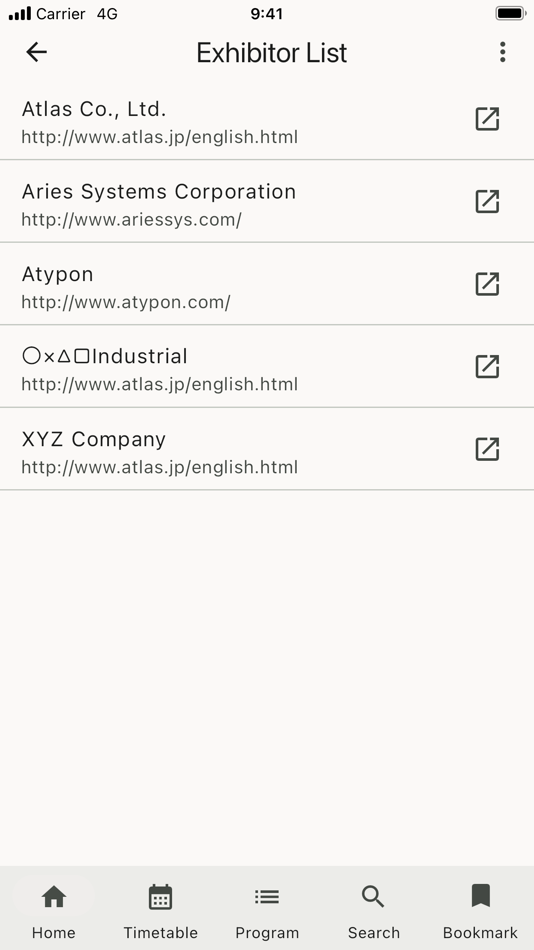 #5. Confit - Conference App (iOS) 由: 株式会社アトラス
