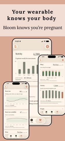 Bloom: Pregnancy Insights iPhone screenshot