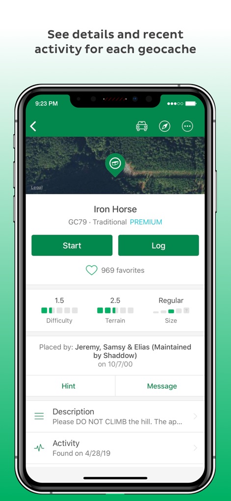 Geocaching® - Cache Information Hub
