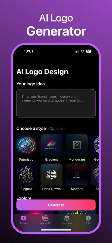 AI Logo Design screenshot 3 of 5