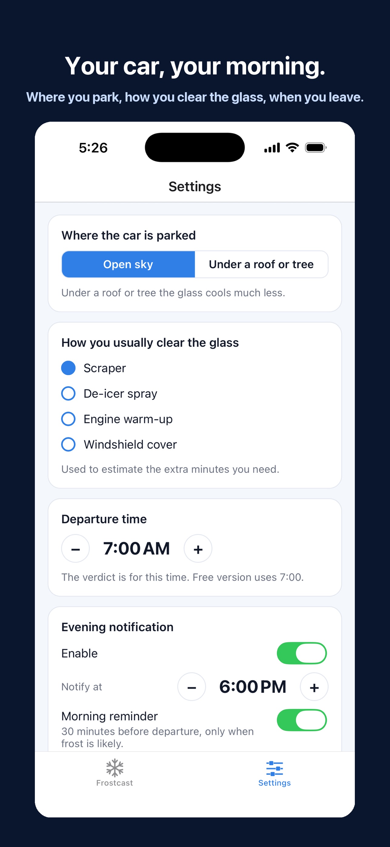 Screenshot 5 of Frost Forecast: Frostcast