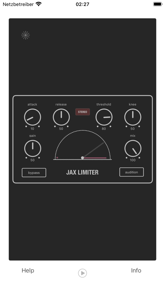 #1. JAX DYNAMICS : Limiter (iOS) 由: Jens Guell