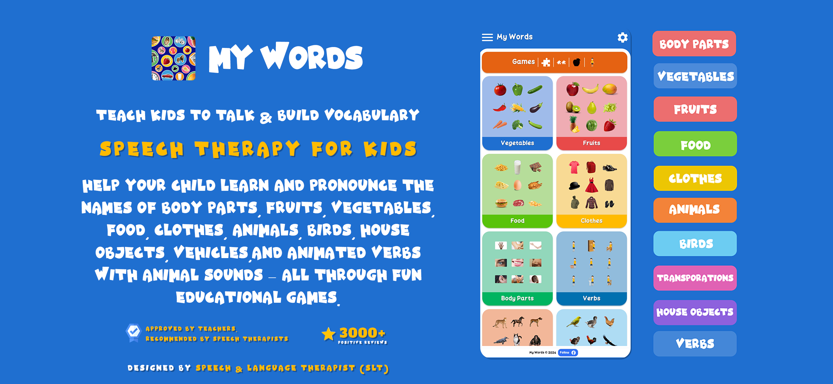 My Words: Kids Speech Therapy