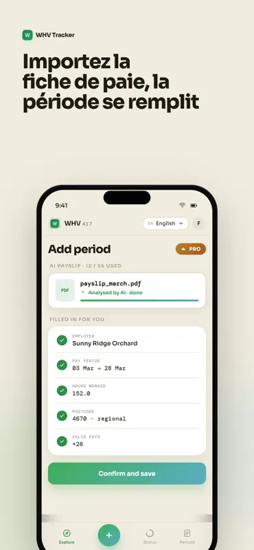 WHV Tracker screenshot 5 of 5