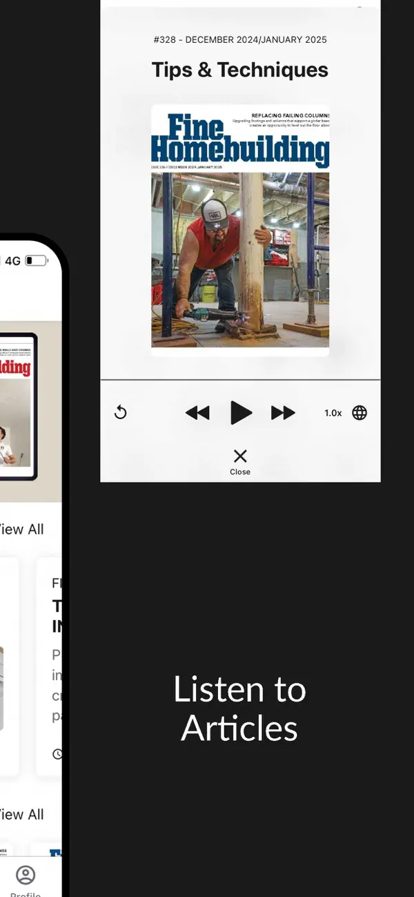 Screenshot #3 pour Fine Homebuilding Magazine