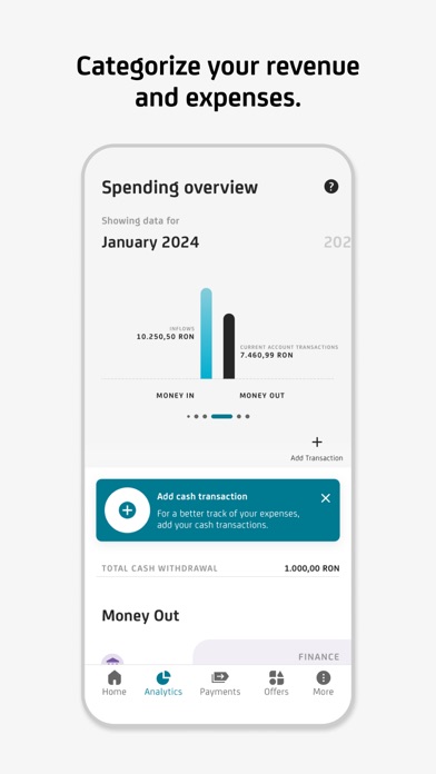 UniCredit RO - Mobile Banking Screenshot