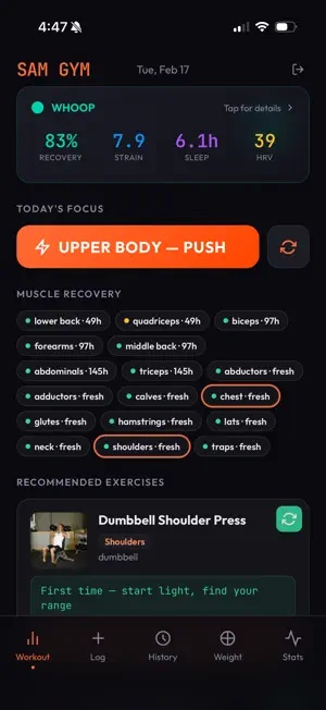 Metabolic Computer by Sam Gym screenshot 2