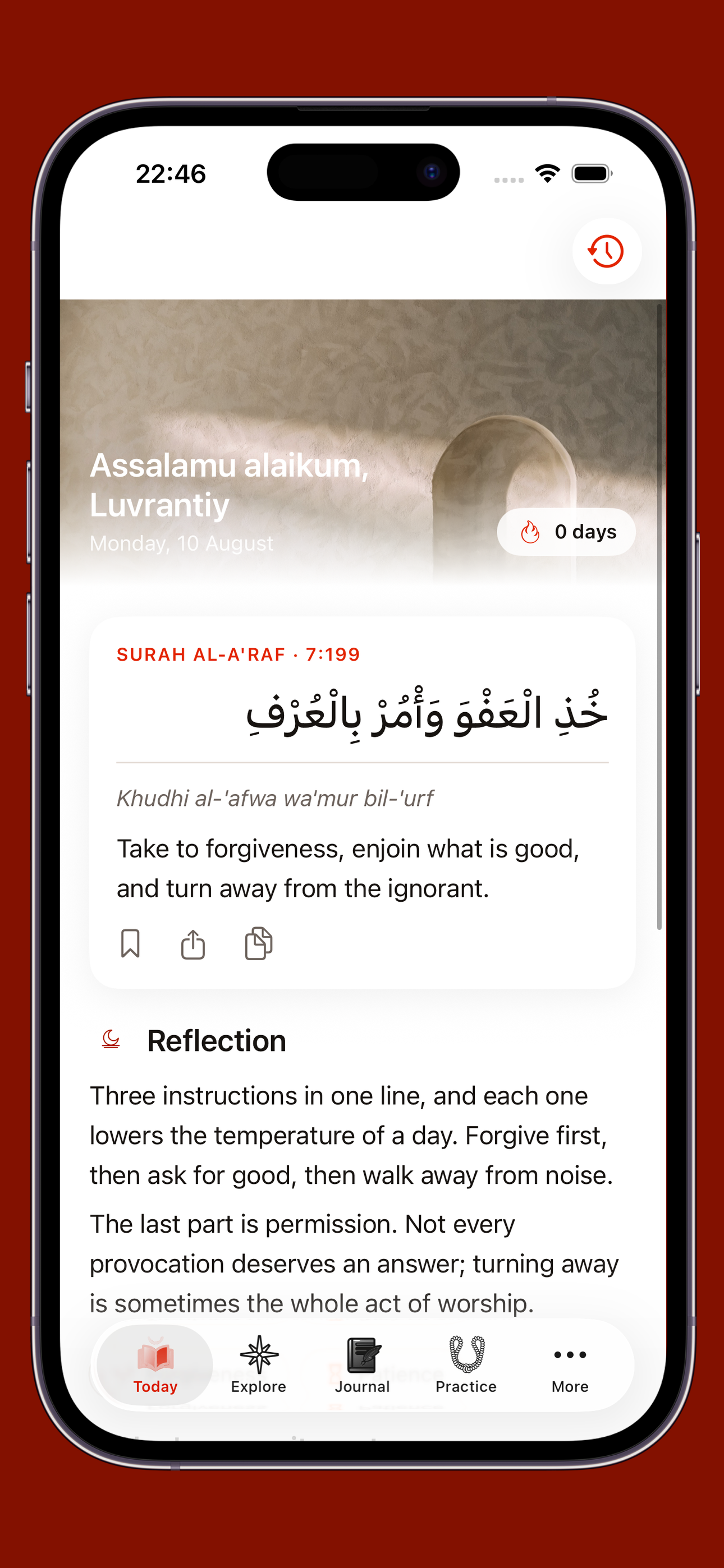 Daily Quranic Wisdom screenshot 2