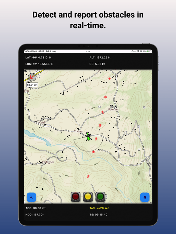 Screenshot #4 pour FlySafe! ObstacleDetect