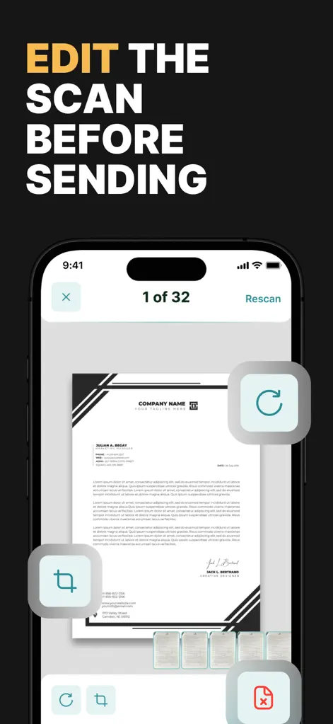 PaperJet: Scan & Send Fax - Wirtschaft-App | MWM