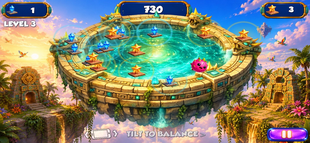 Screenshot 3 of Pitaya Spin Platform Adventure