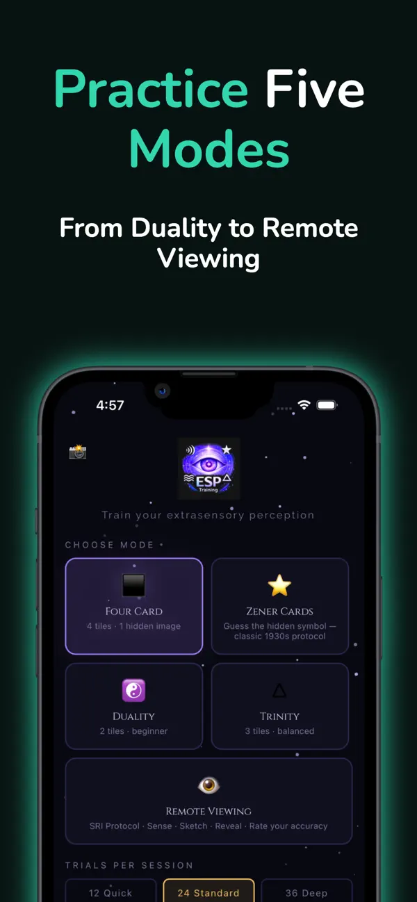 Screenshot #3 pour ESP and Remote Viewing