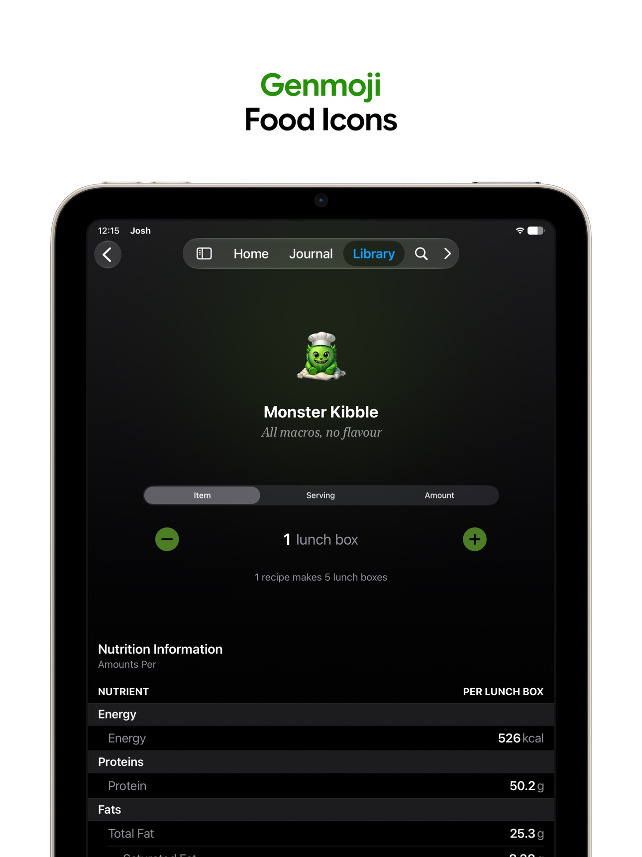 Screenshot 9 of Josh Food Journal