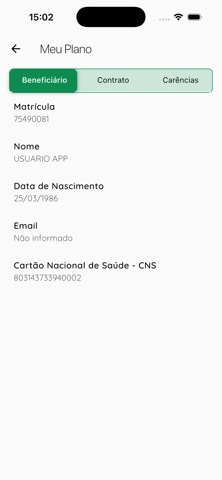 Unimed Sudoeste Paulista iPhone screenshot