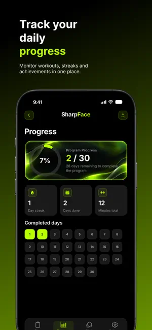 SharpFace: Jawline & Face Yoga screenshot 4