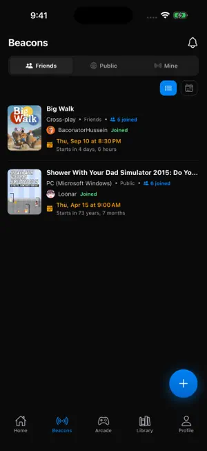 GamerBeacon: LFG & Library screenshot 2
