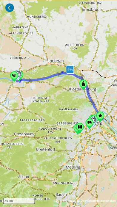 Pedalo Cycling Tours Screenshot