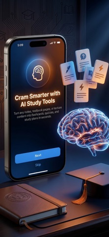 KramAI: AI Study Notes & Quiz iPhone screenshot