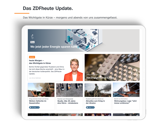 ZDFheute - Nachrichten Screenshot