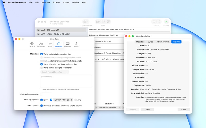 App screenshot