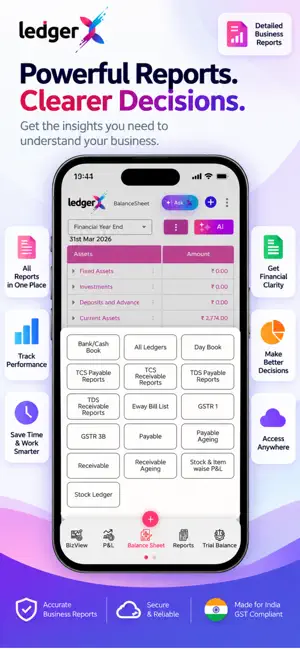 LedgerX Accounting & Billing screenshot 4