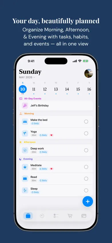 Today: Life Planner screenshot 1