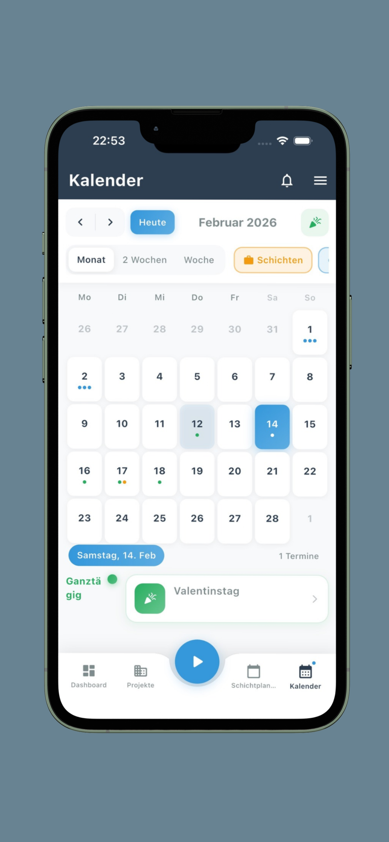 TimeAM Arbeitszeit & Schicht