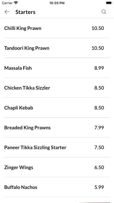 Jaan's Restaurant Blackburn Screenshot