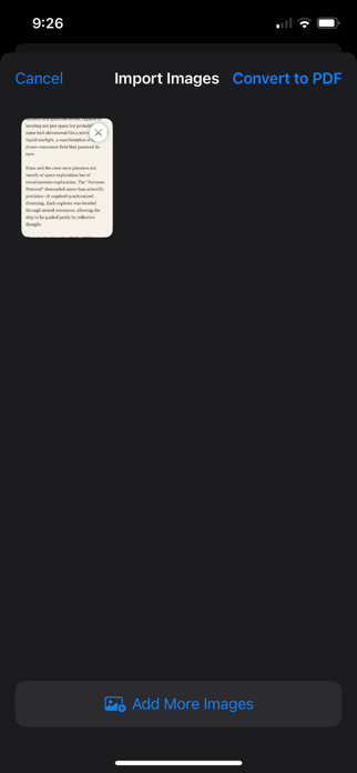 DocScan PDF Maker Screenshot 1 of 4