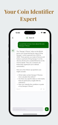 Coin Value Checker: Coin ID iPhone screenshot