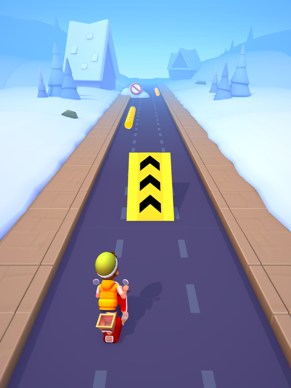 Screenshot #4 pour Paper Boy Race : Jeux de moto