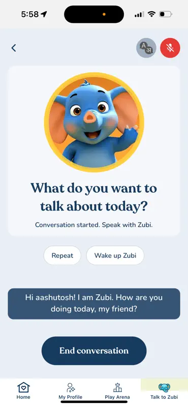Speak with Zubi screenshot 7 of 9