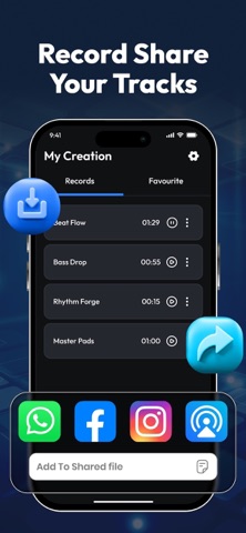 Drum Pad - Beat Maker Pro iPhone screenshot