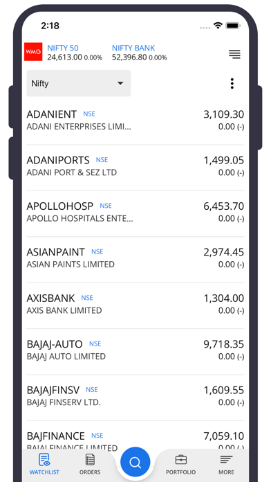 WMG Broking Screenshot