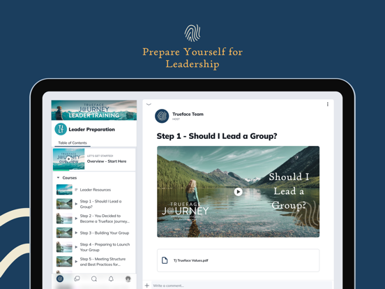 Trueface Life iPad screenshot 4 - Lifestyle app