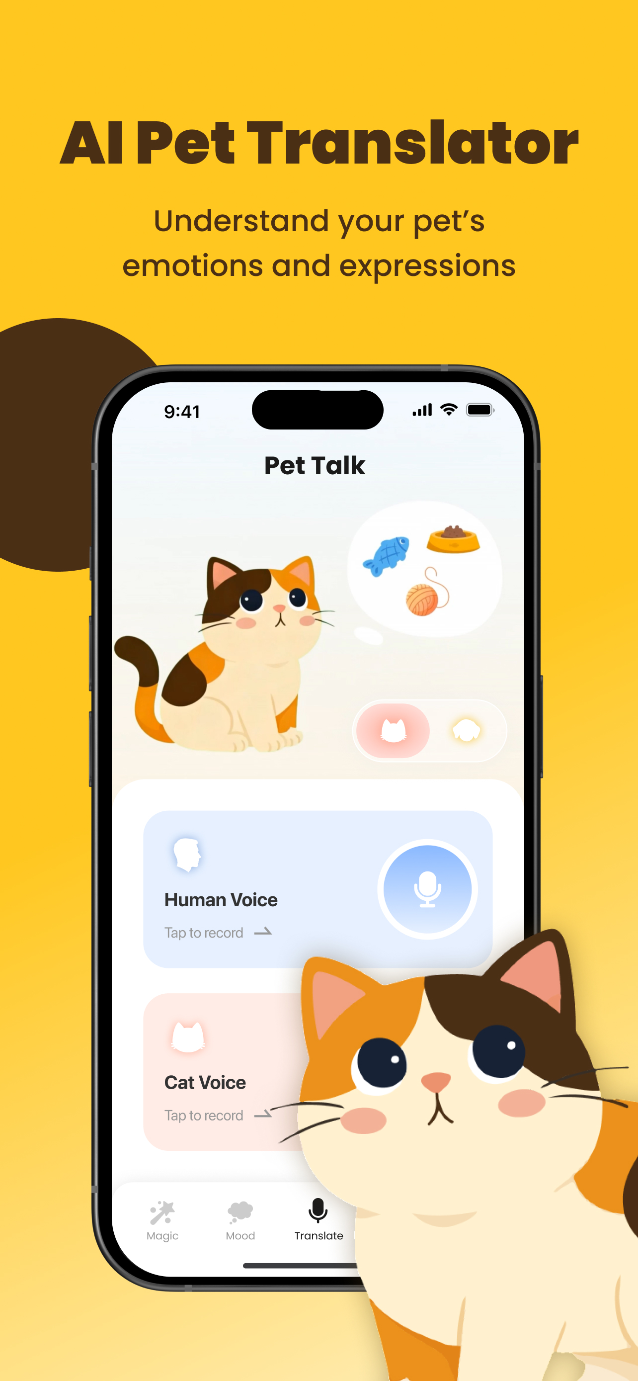 Pet Chat: Cat & Dog Translator