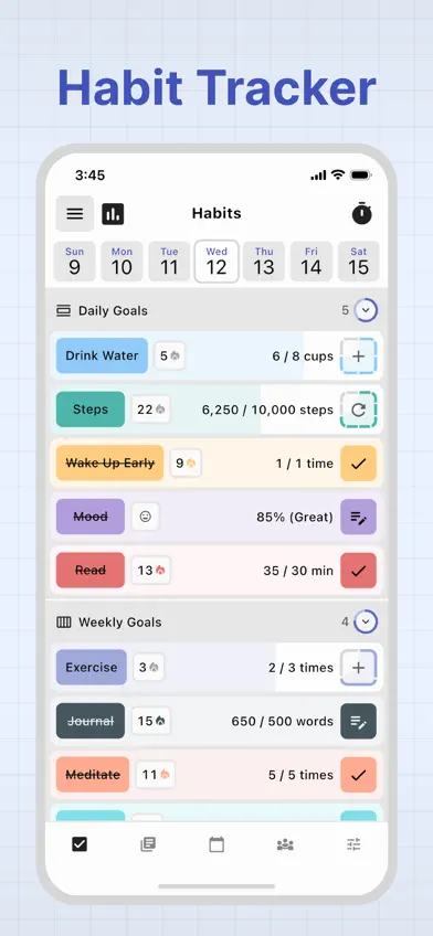 HelloHabit - Habit Tracker screenshot 4